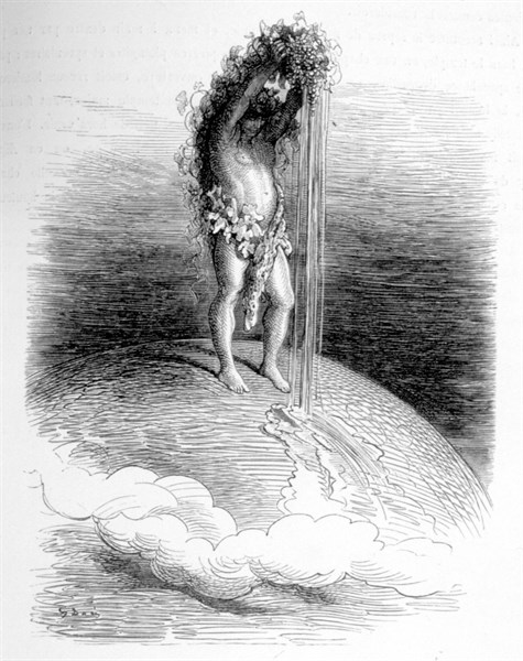 Rabelais, illustration de Gustave Doré