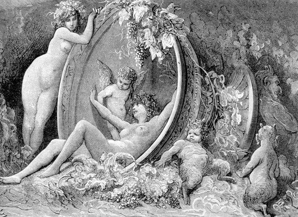 Rabelais, illustration de Gustave Doré