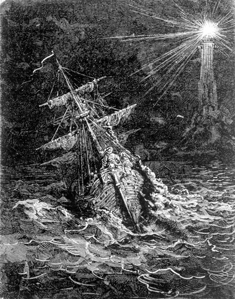 Rabelais, illustration de Gustave Doré