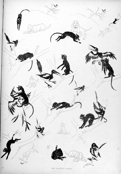 Chats, les voleurs volés par Steinlen