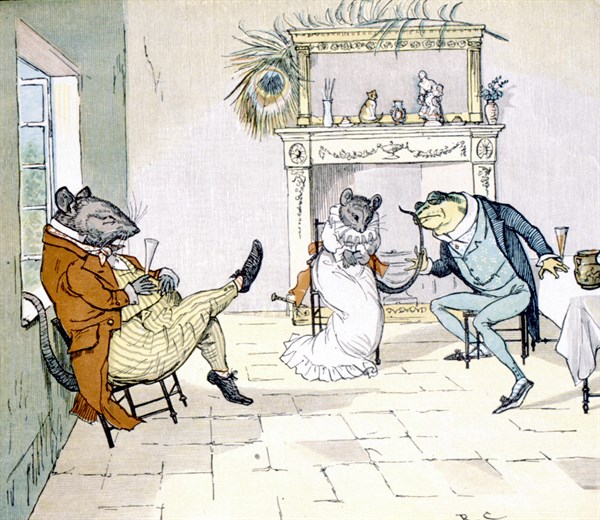illustration de chansons par Randolph Caldecott