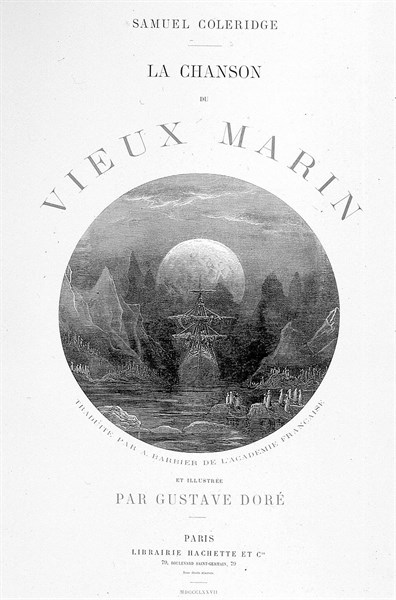 La chanson du vieux marin de Coleridge, illustration de Gustave Doré