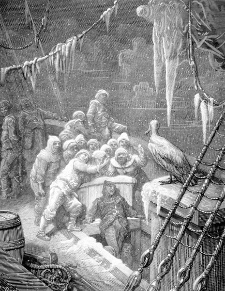 La chanson du vieux marin de Coleridge, illustration de Gustave Doré