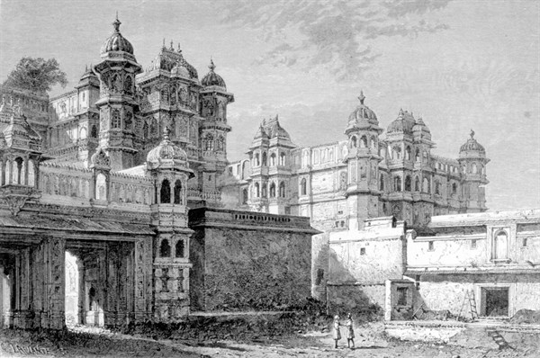 Le palais du Maharana d'Oudeypour