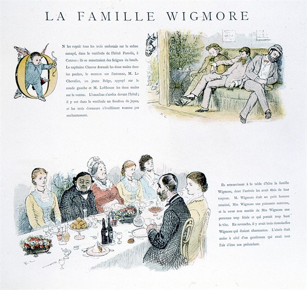 Scènes humoristiques, illustration de Randolph Caldecott