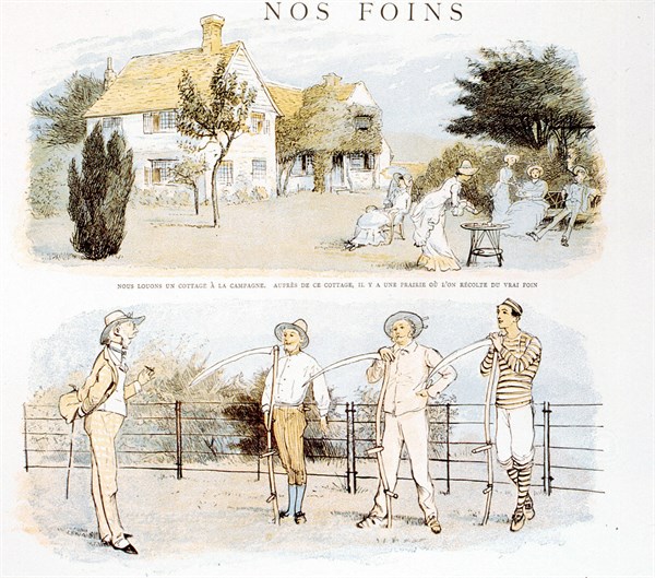 Scènes humoristiques, illustration de Randolph Caldecott