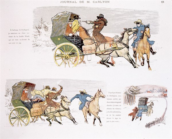 Humorous Scenes, illustration by Randolph Caldecott
