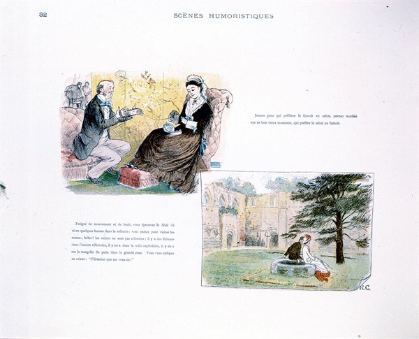 Humorous Scenes, illustration by Randolph Caldecott