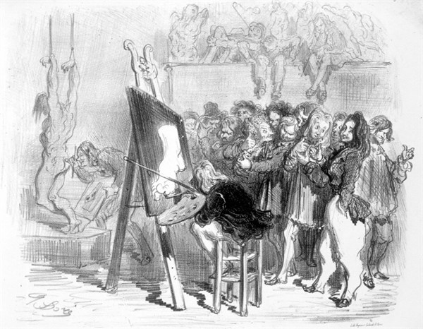 Metaphore by Gustave Doré, illustration