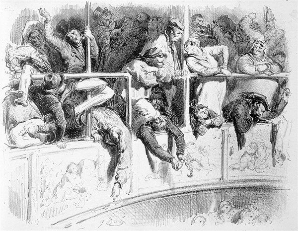 Metaphore by Gustave Doré, illustration