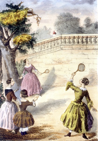 Leisure scene, illustration