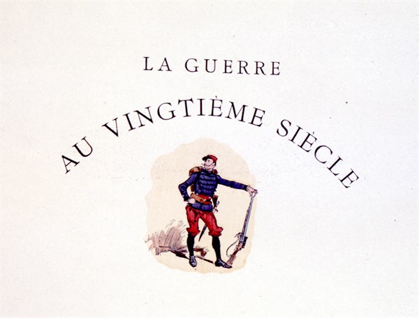 La guerre au XXème siècle, illustration de Robida