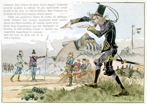 La guerre au XXème siècle, illustration de Robida