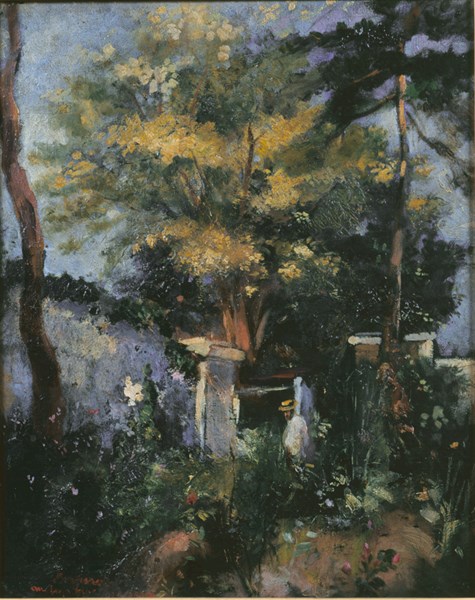 Carpeaux, Un jardin en été