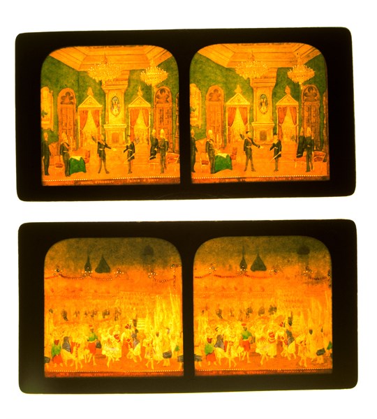 Stereoscopic plates Jules Verne : Michel Strogoff