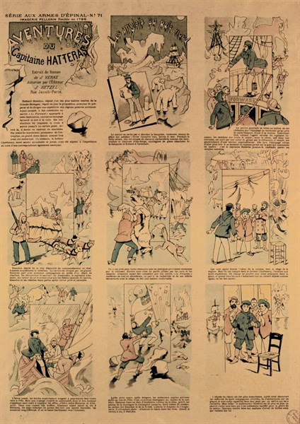 Voyages et aventures du Capitaine Hatteras, de Jules Verne