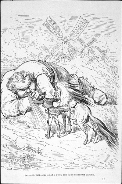 Illustration de Münchausen de Gottfried Burger