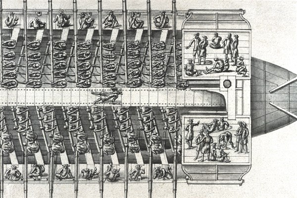 Description géométrique de toutes les pièces qui entrent dans la construction d'une galère, gravure de Debenat
