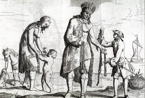 Indigènes,  in Voyage à l'Isle de France (Ile Maurice) et à l'Isle Bourbon (Ile de la Réunion)