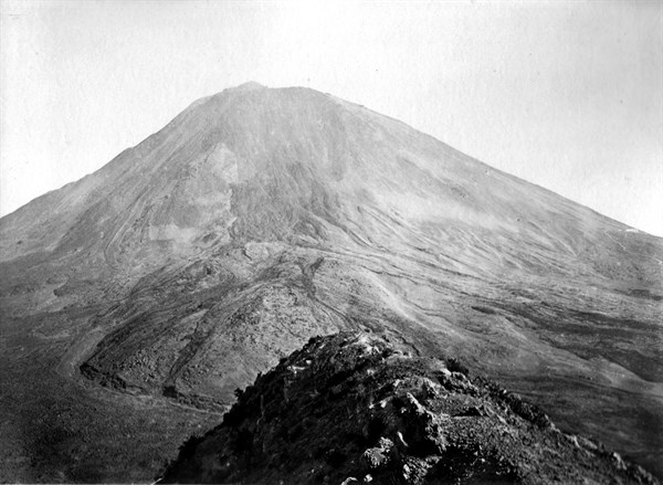 Naples,  Vesuvius seen from Mount Somma