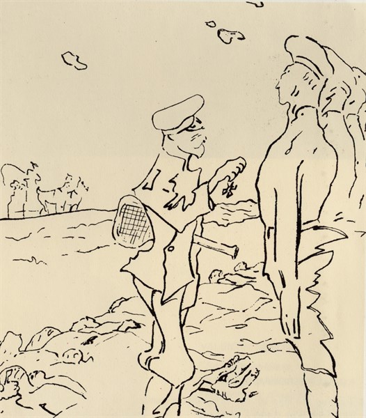 Valentin Serov  :  "L'année 1905"