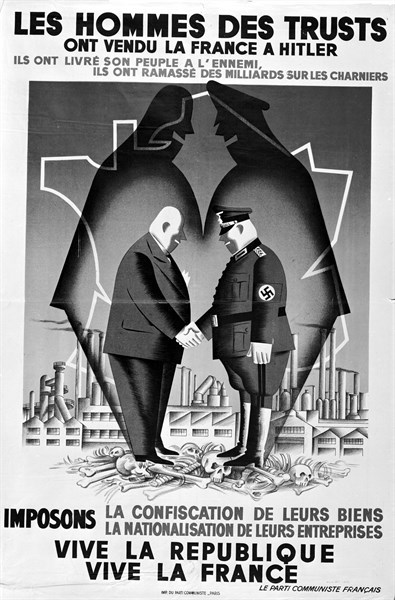 Affiche du Parti communiste français
