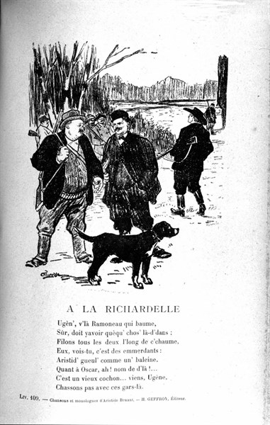 Chansons et monologues d'Aristide Bruant