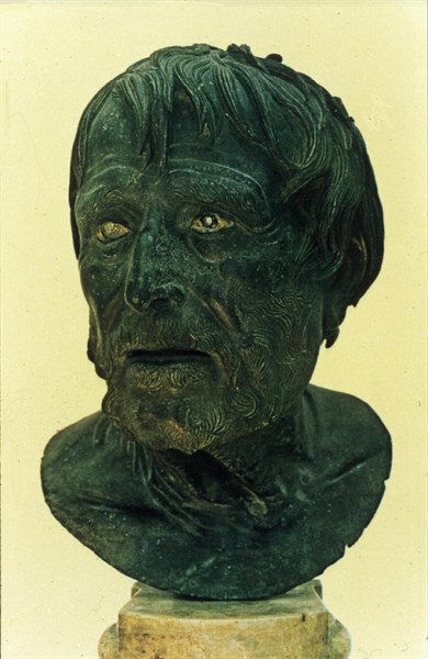 Sénèque, bronze  by Ercolano