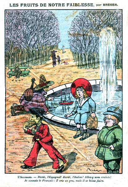 Caricature de Bréger