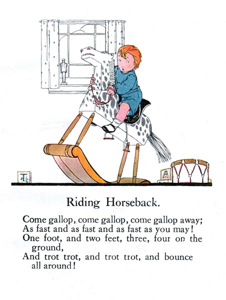 Rhymes par Olive Beaupre Miller : "Sunny rhymes for happy children" : "the house across the street"