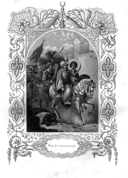 Prise de Constantinople par Mehmet II sous le pape Nicolas V (1398-1455)