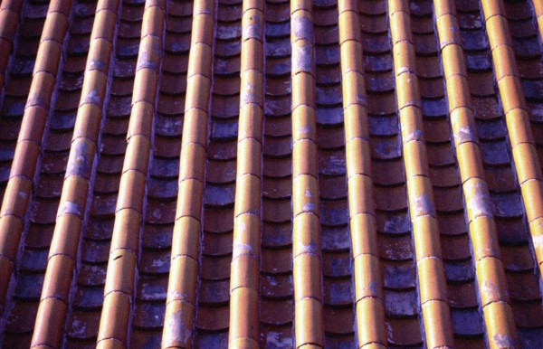 Tuiles colorées et vernies, Palais d'Eté de Pékin