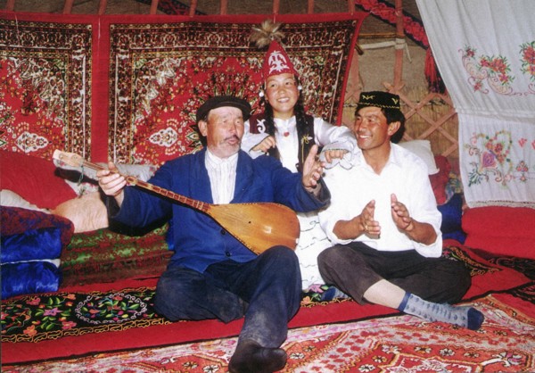 Musiciens traditionnels, province de Xinjiang