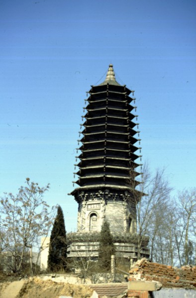 Pagode au temple de Tiangong