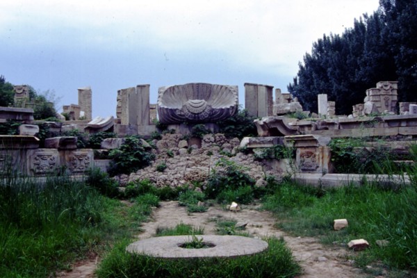 The ruins of Yuanmingyuan