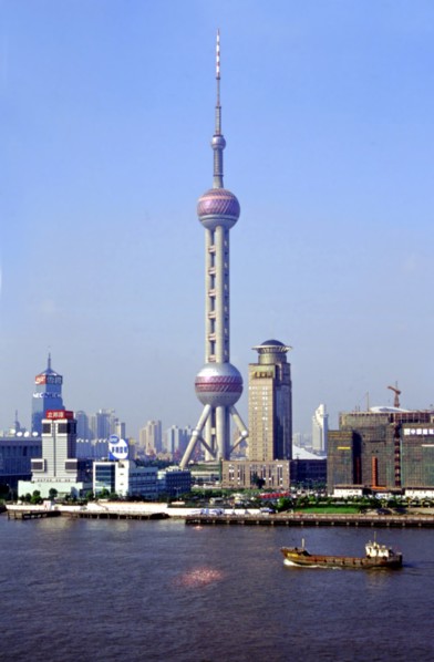 Pudong, Shanghai, China, Oriental Pearl TV Tower