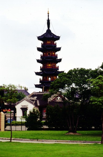 Temple de Longhua, pagode