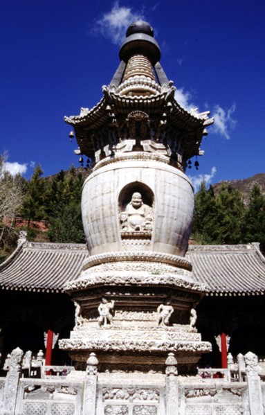 Mount Wutai, Longquan Temple, Dragon Spring Temple, Stone Pagoda