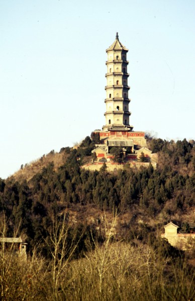 Pagoda at Yuquanshan, Jade Spring Mountain