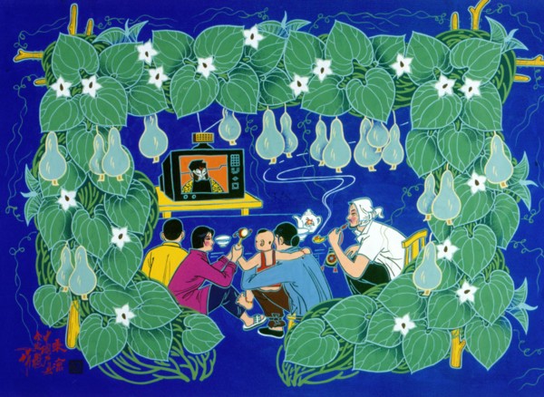 Peinture paysanne chinoise