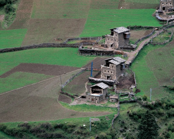 Farmhouse, West part of Sichuan  province China