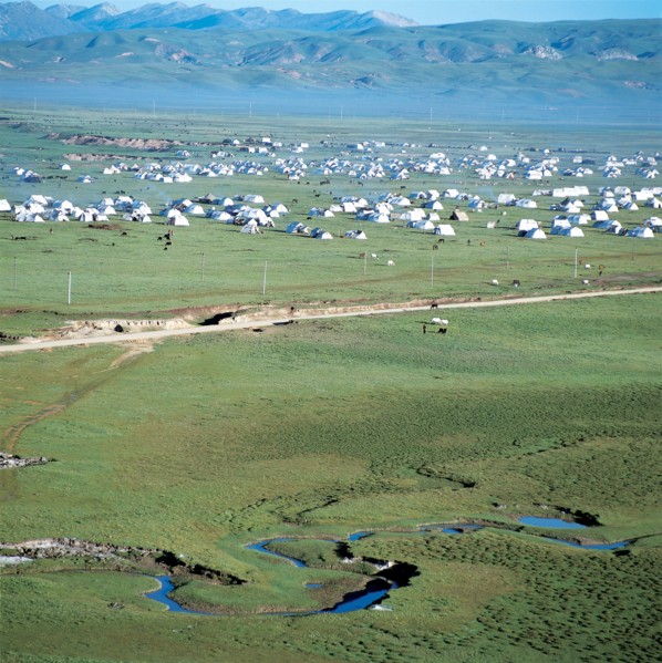 Prairies de Litang, province du Sichuan, Chine