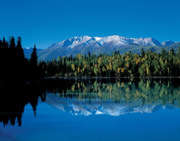 Mountain lake, China