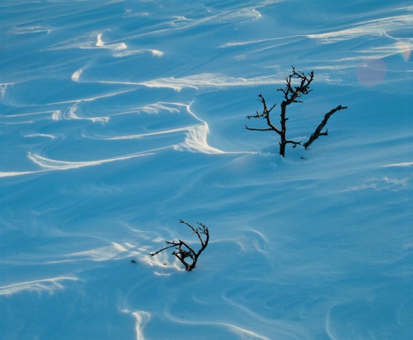 Snowy landscape, China