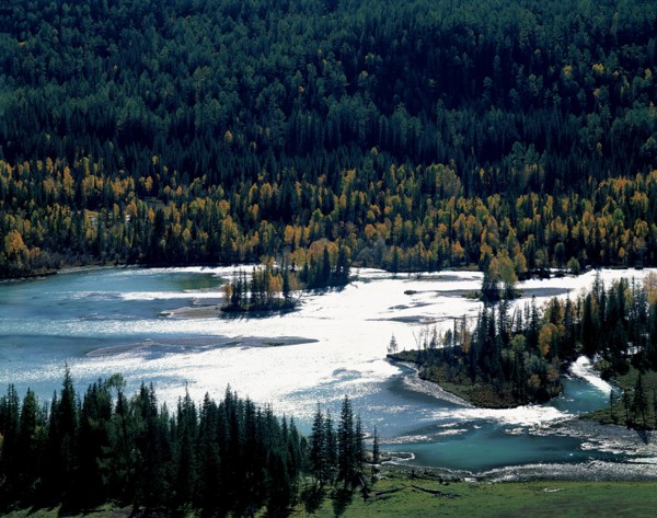 HaNaSi Lake, Sinkiang povince, China