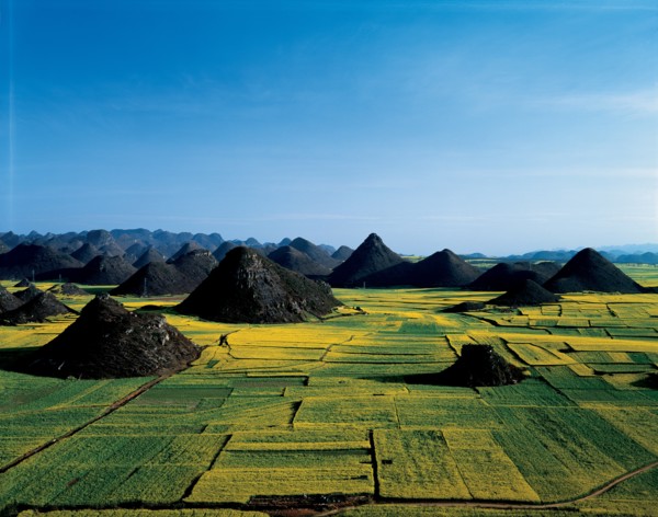 Landscape, Luoping district, Yunnan province, China