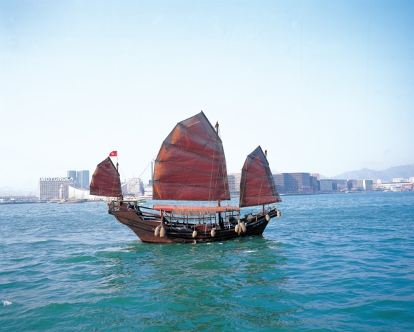 Sampan, Hong Kong, Chine