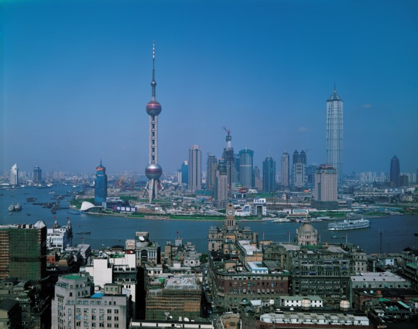 Tour TV Oriental Pearl à  Shanghai, Chine