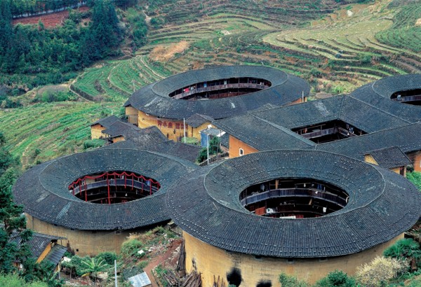 Fermes, province de Fujian, Chine