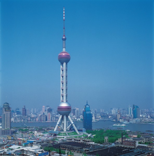 Oriental phearl Television tower, Shanghai, China